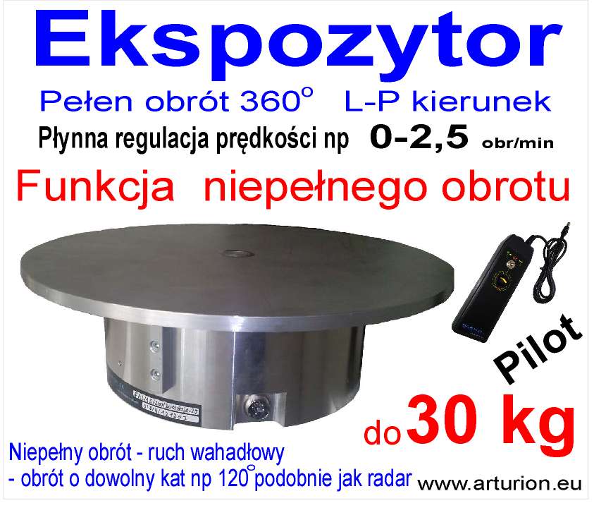 Ekspozytor obrotowy - www.arturion.eu